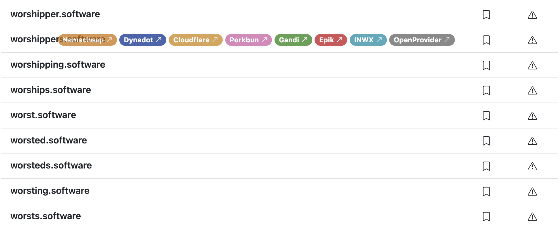 find.domains - 500 TLD的23m可用域的免費目錄 media 3