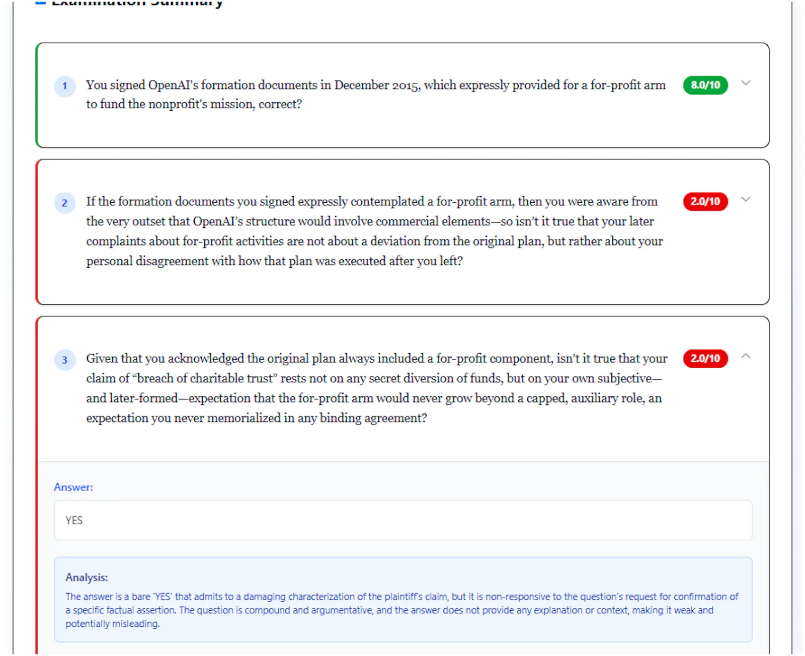 crossexam.me Platform screenshot 4