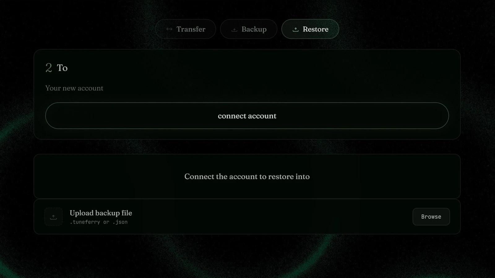 Tuneferry screenshot 4