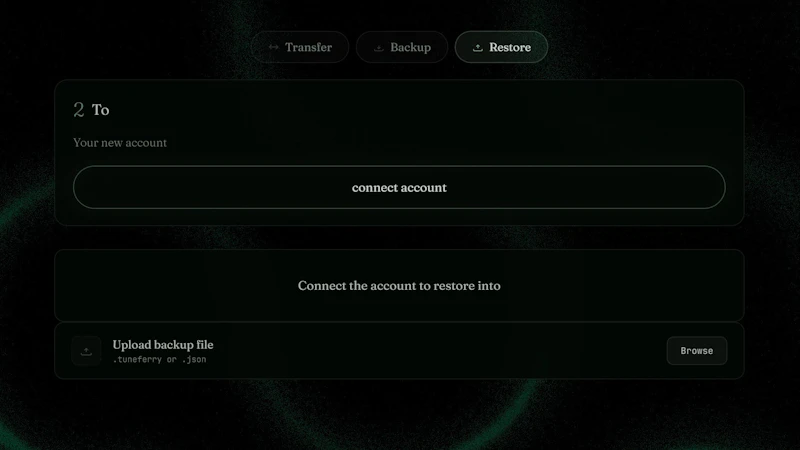 Tuneferry screenshot 4