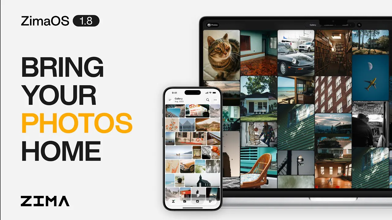 ZimaOS gallery image