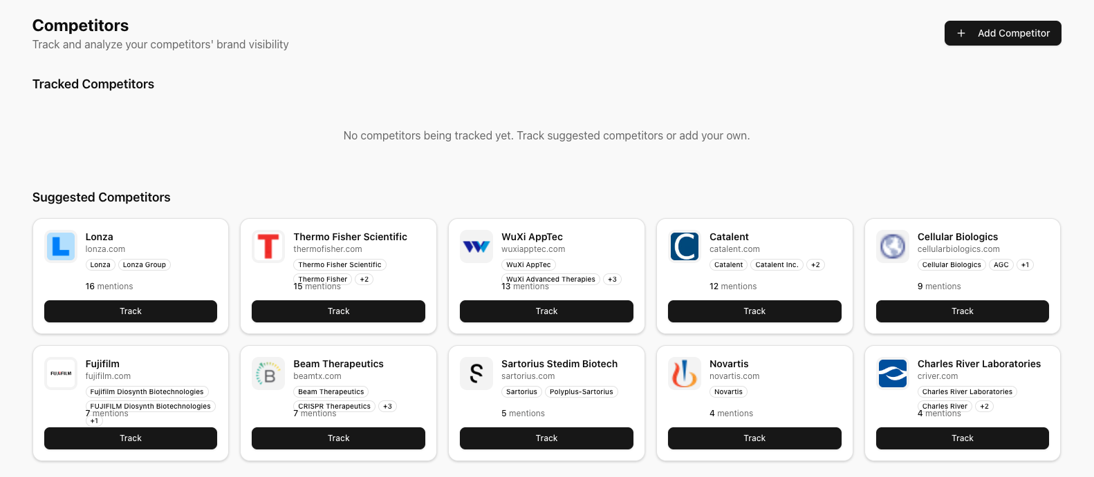 Optinex AI - Screenshot 4 showing product features and functionality