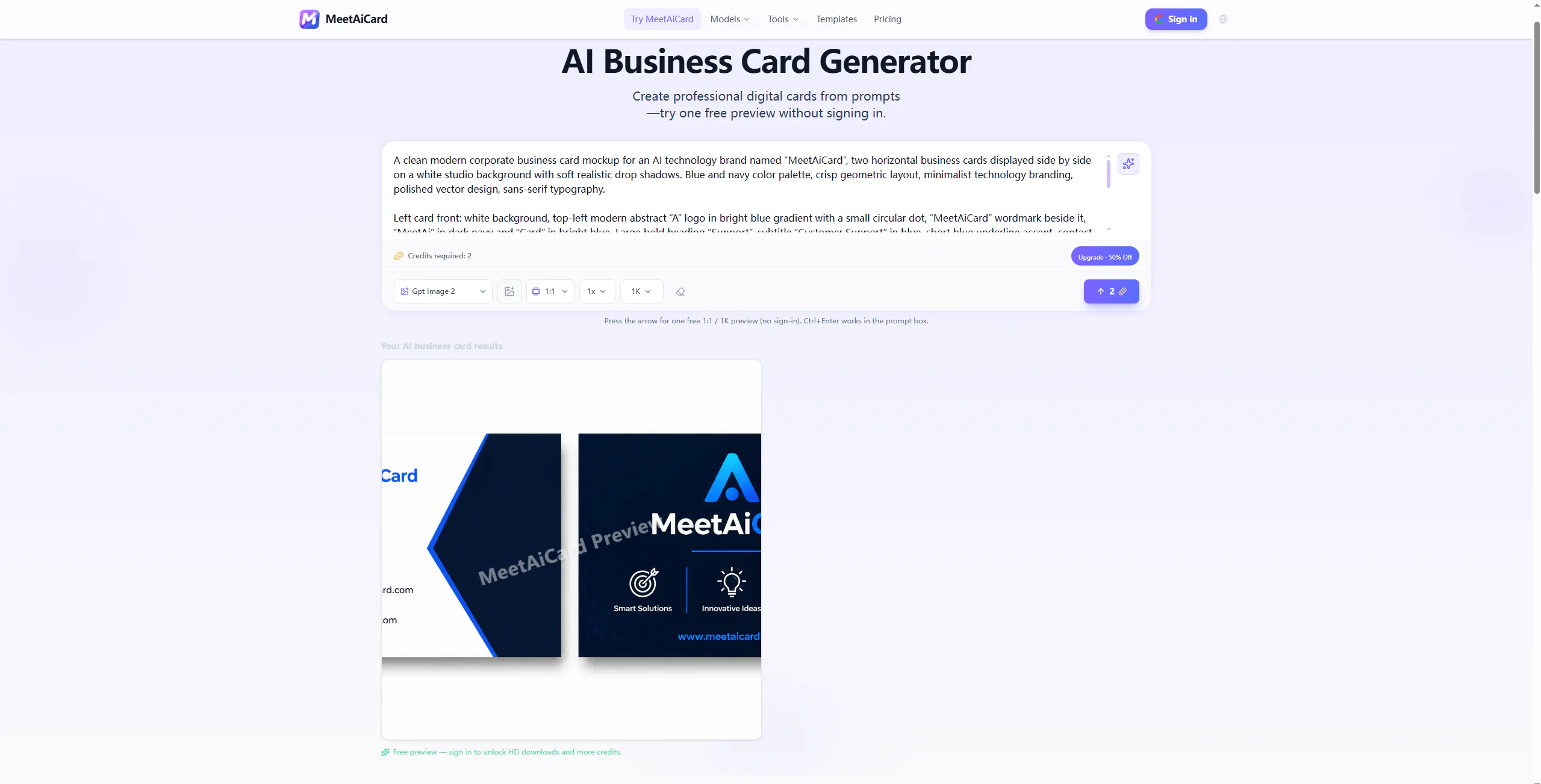 MeetAiCard gallery image