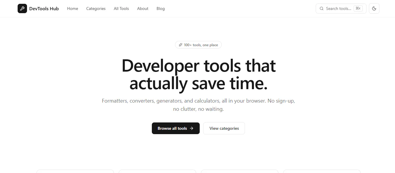 DevTools Hub gallery image