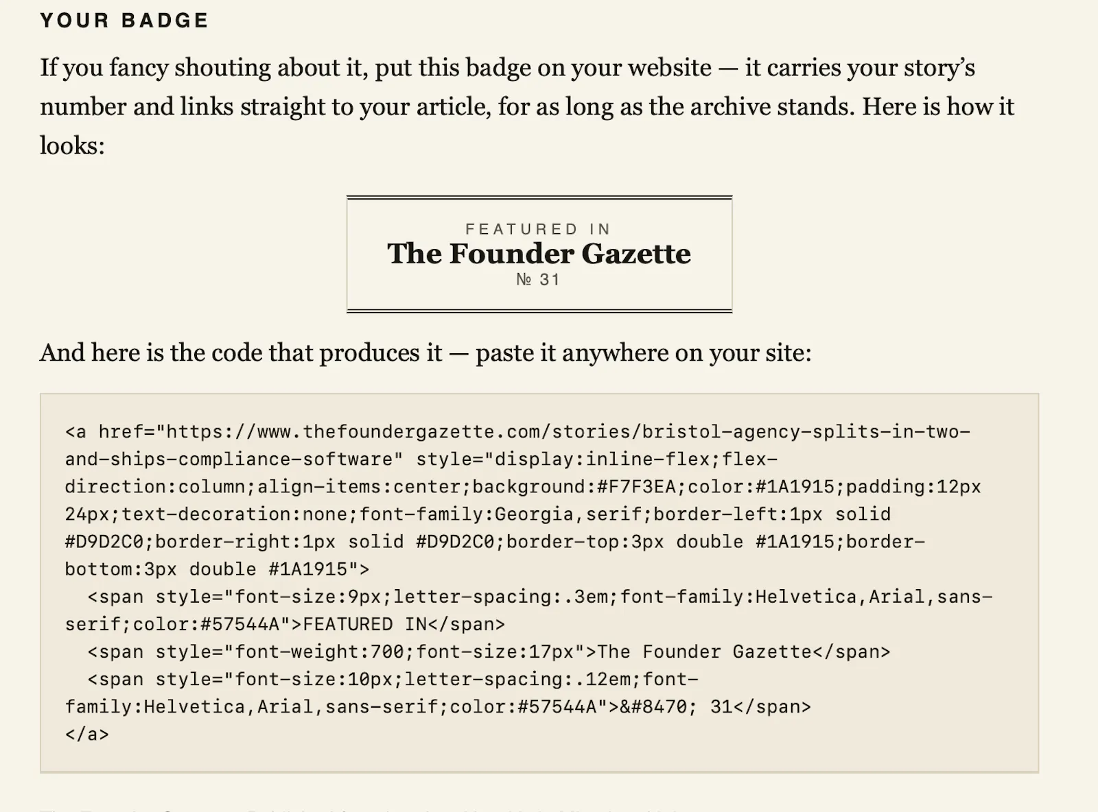 The Founder Gazette screenshot 9