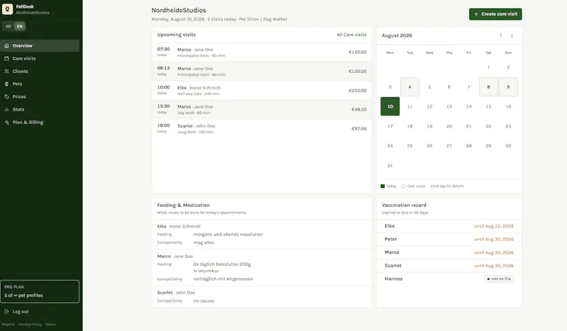 FellDesk screenshot 2