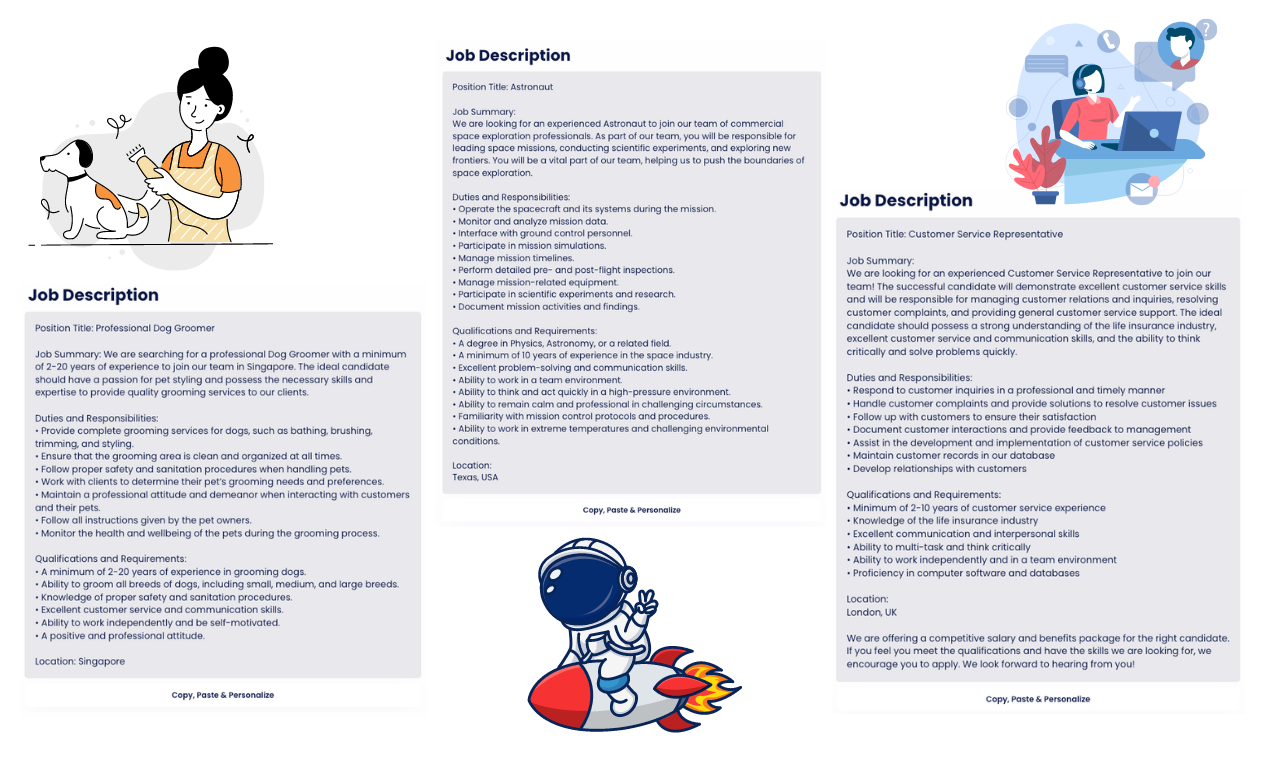 JD AID - Генерировать и улучшать должностные инструкции - приводятся в действие AI медиа 2