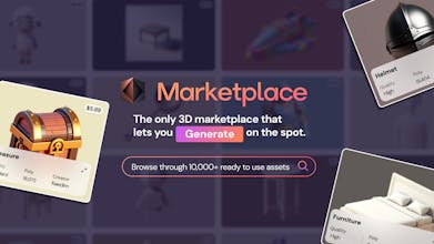 AI-powered 3D Marketplace gallery image