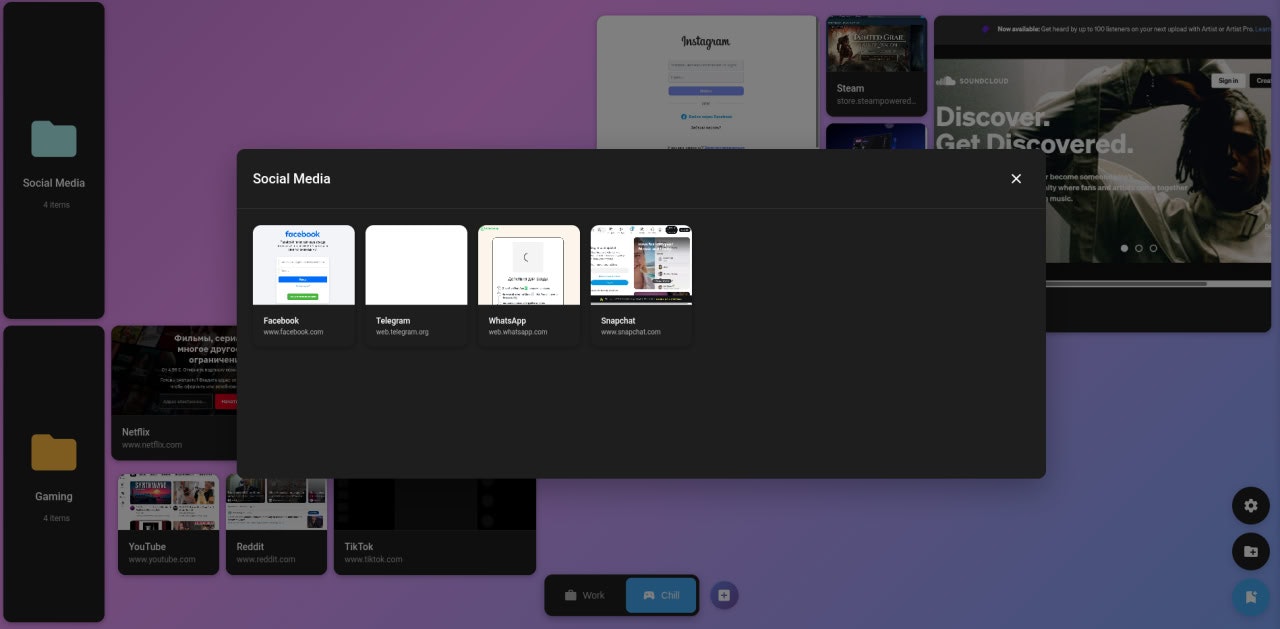 StartBoard Visual Bookmarks - Screenshot 3 showing product features and functionality