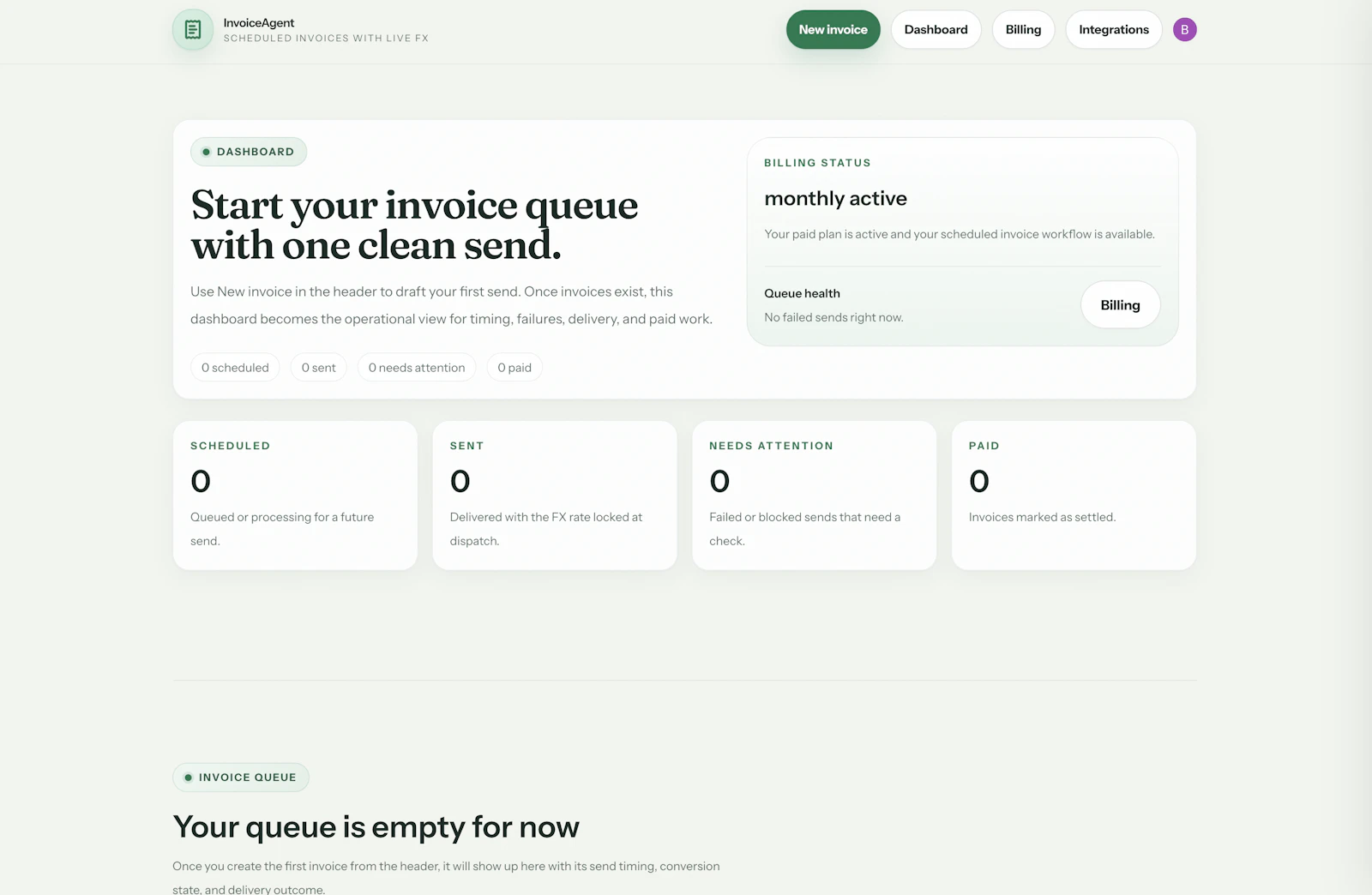 InvoiceAgent screenshot 1