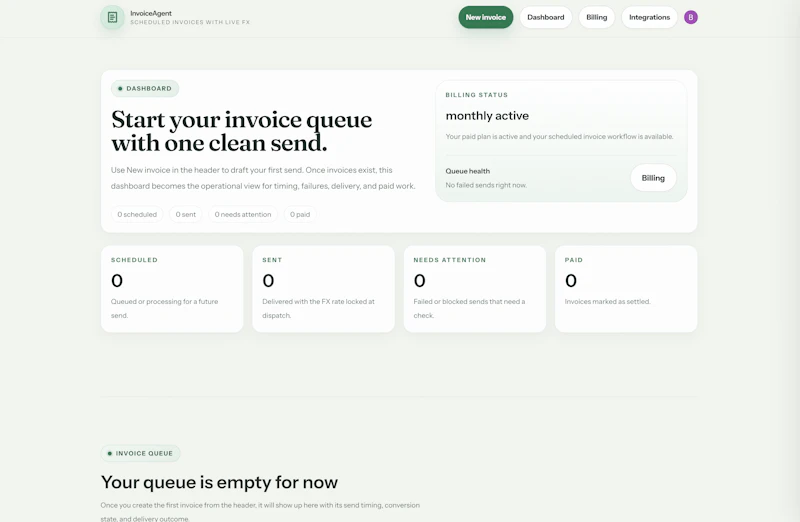 InvoiceAgent screenshot 1
