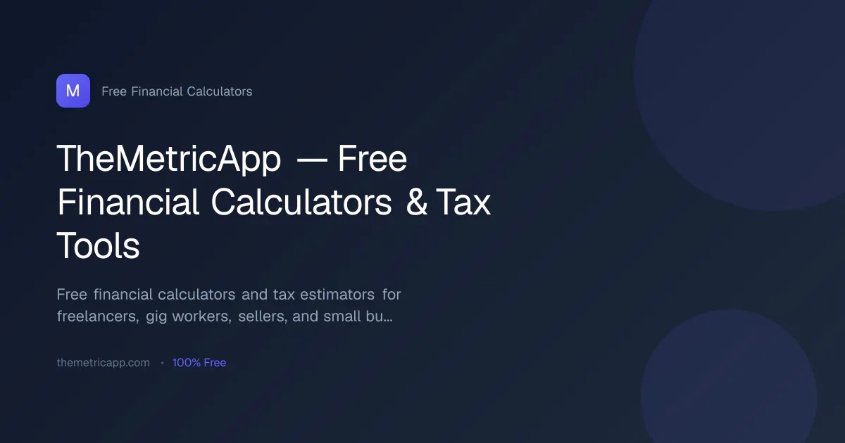 TheMetricApp gallery image