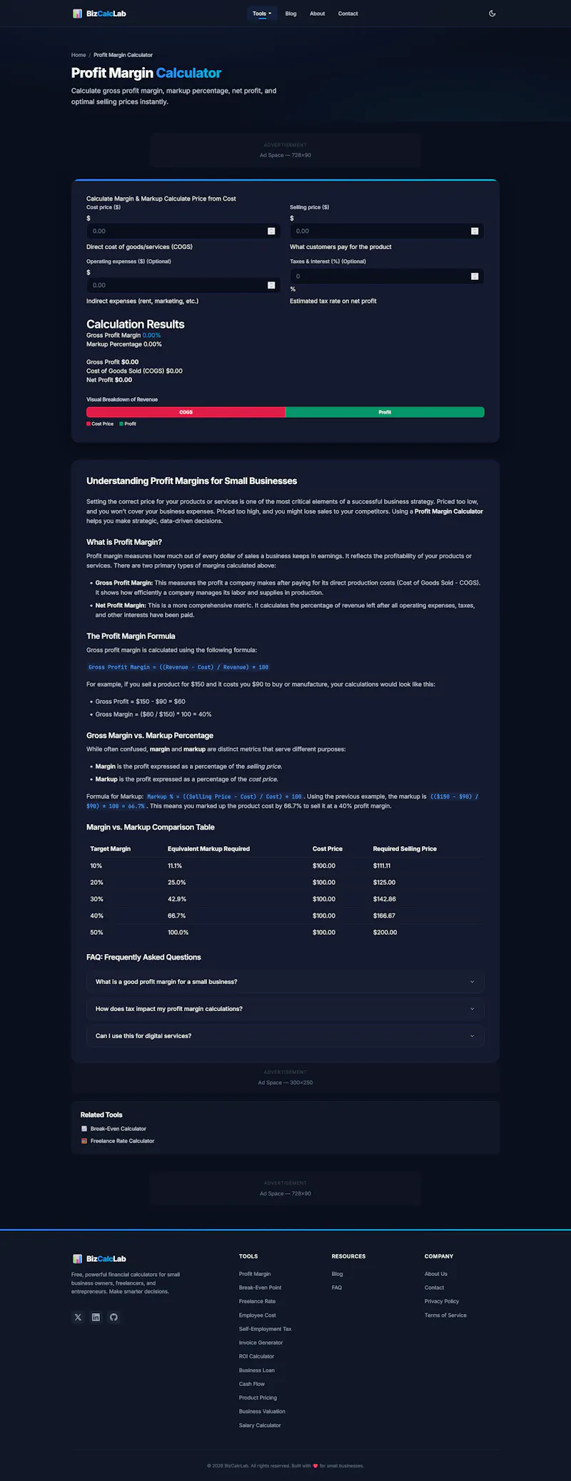 BizCalcLab screenshot 3