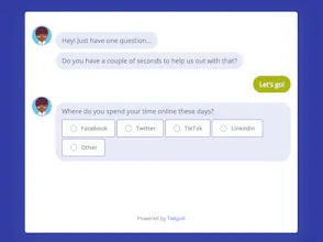 Twtpoll Polls as Chatbots gallery image