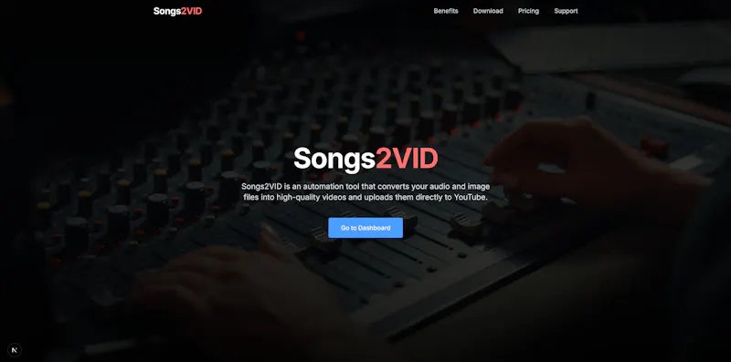Songs2VID screenshot 1