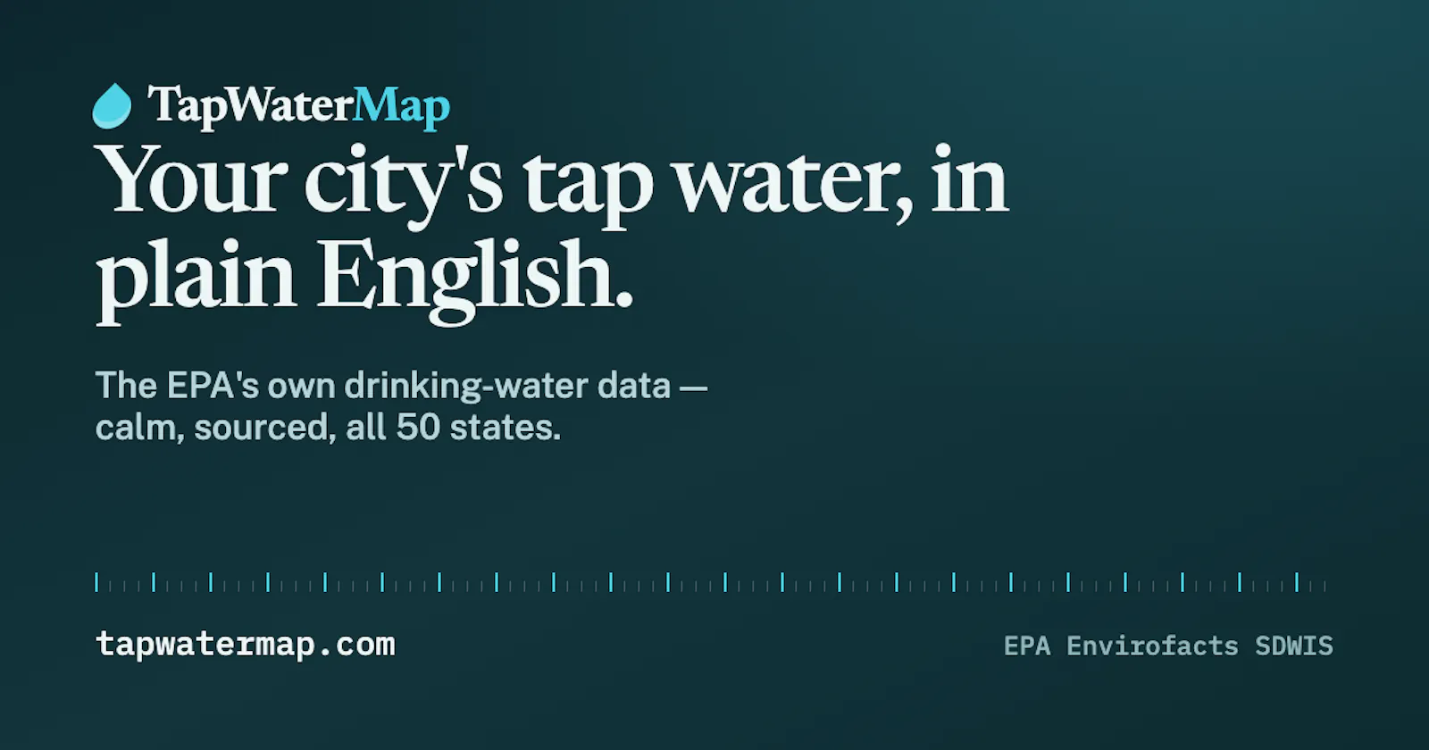 TapWaterMap screenshot 1