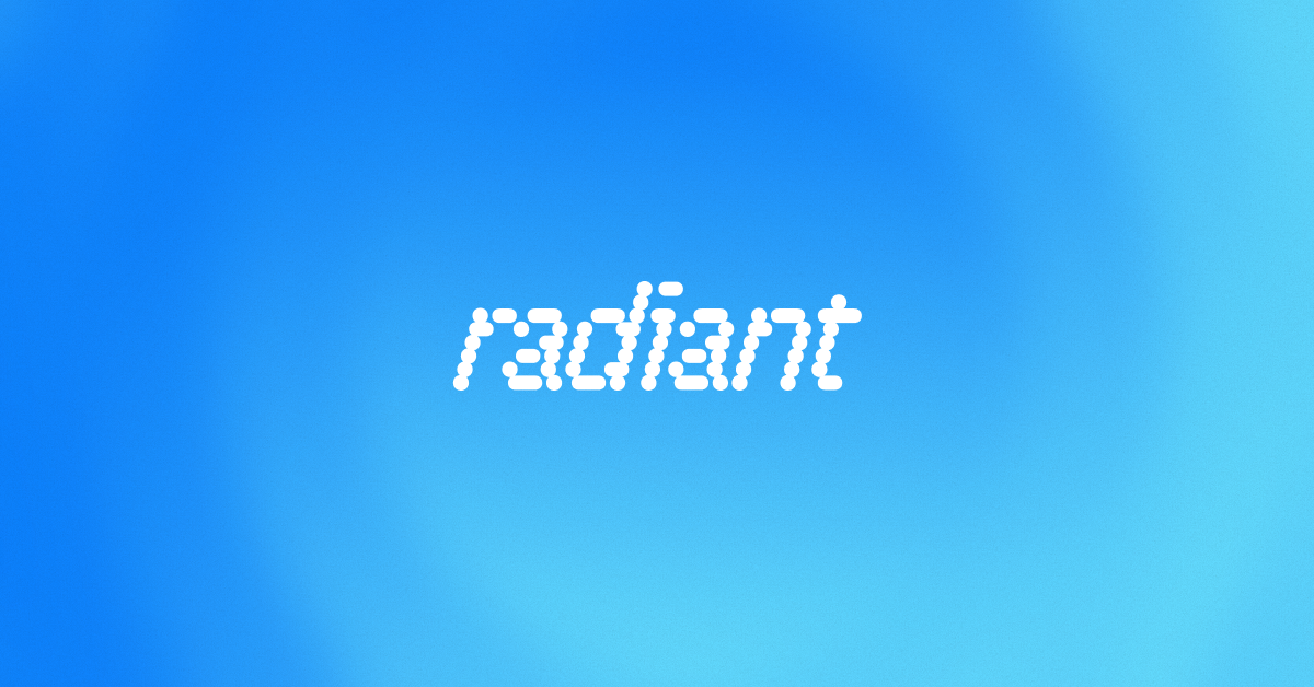 Radiant - Main screenshot showing features and interface