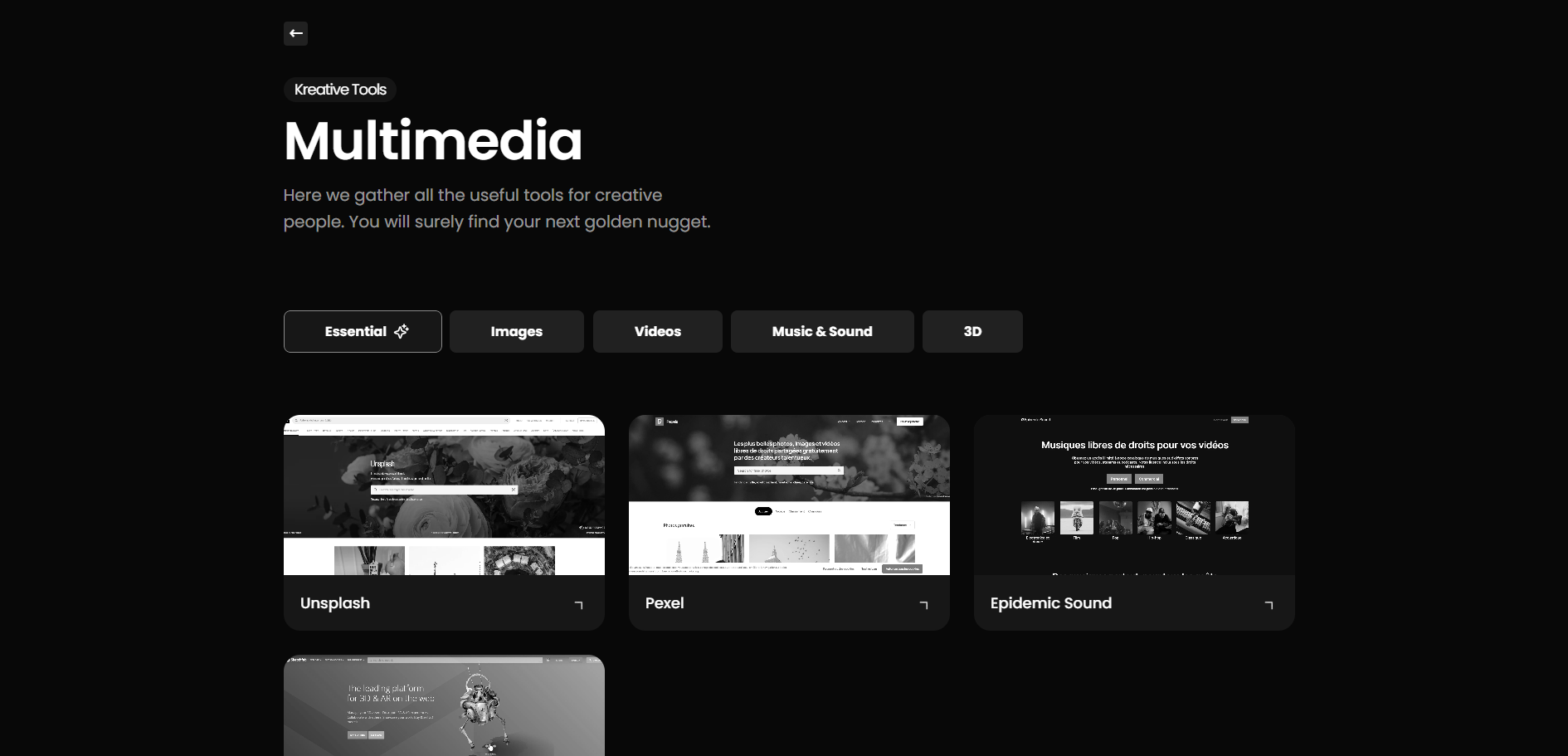 Kreative Tools media 4