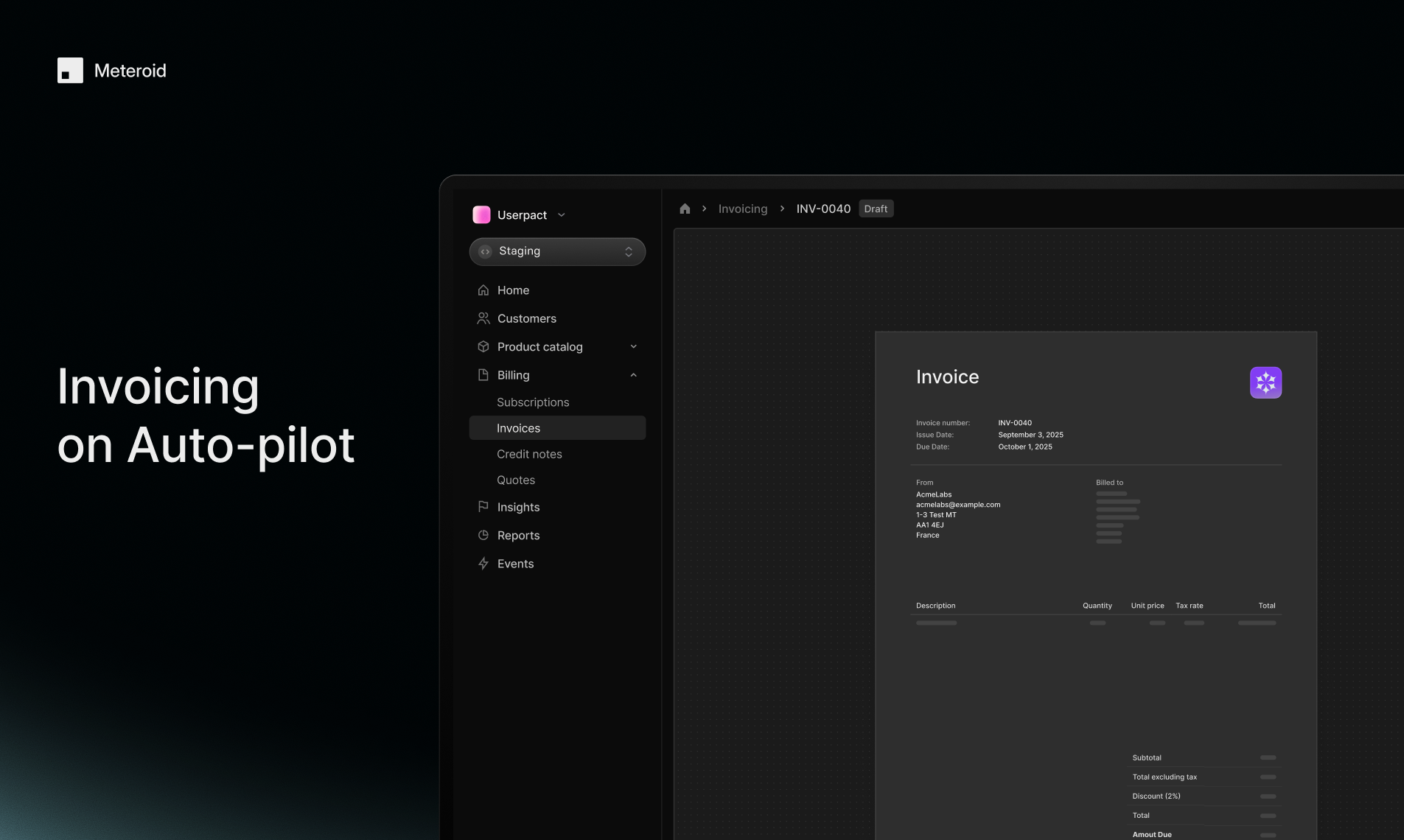 Meteroid gallery image