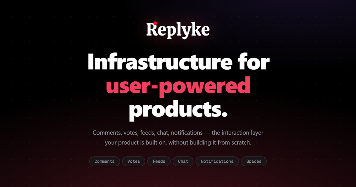 Replyke V7