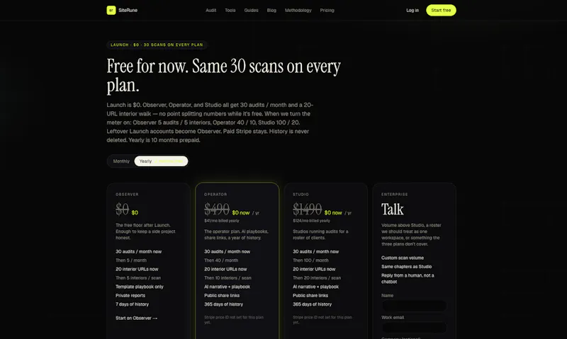 SiteRune screenshot 2