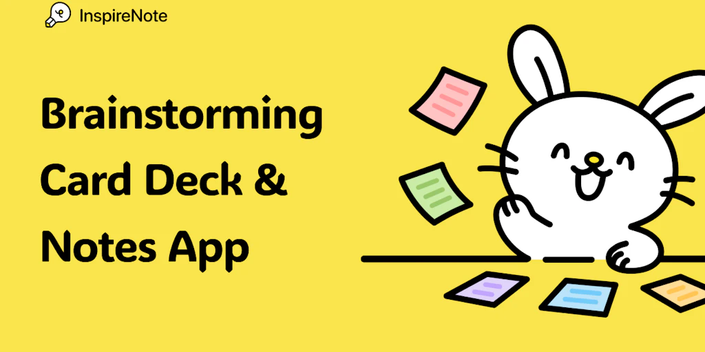 InspireNote:創意腦力激盪卡牌組與筆記應用程式