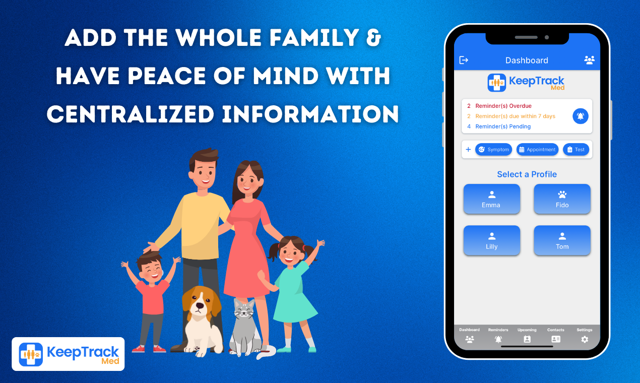 KeepTrackmed Health Record 앱 - 손가락 끝에 건강 및 의료 정보! 미디어 5