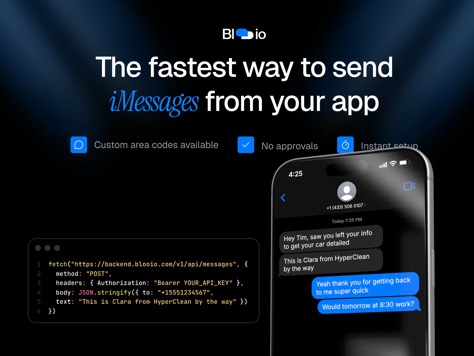 Blooio — screenshot 5 showing tool features and UI