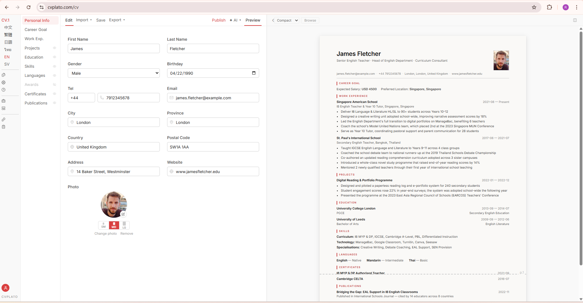 CVPlato- Free CV Builder for Global Jobs gallery image