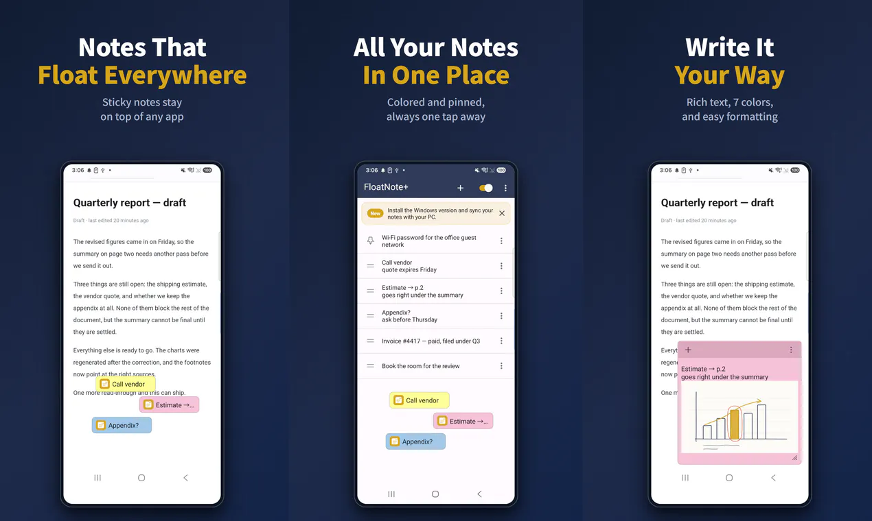 FloatNote+ gallery image