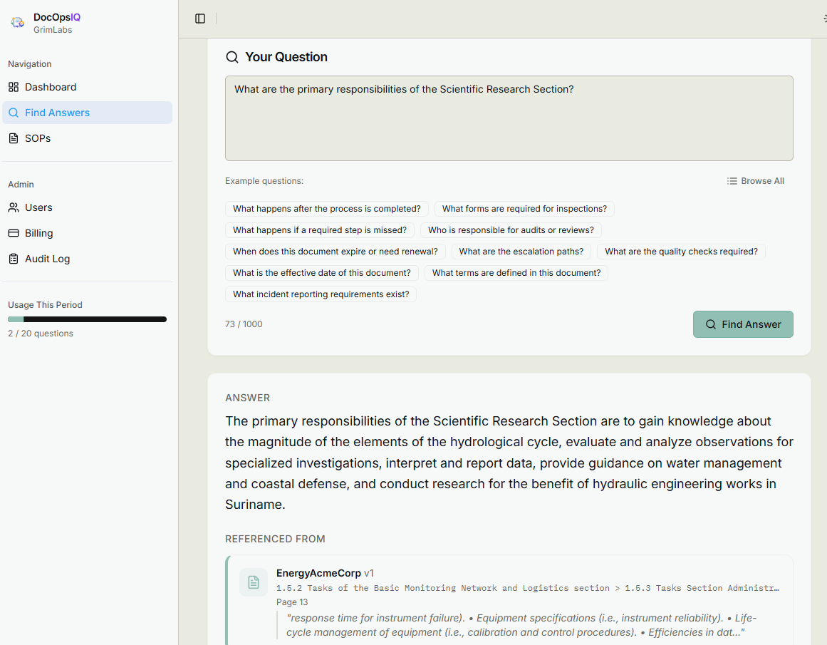 DocOpsIQ gallery image