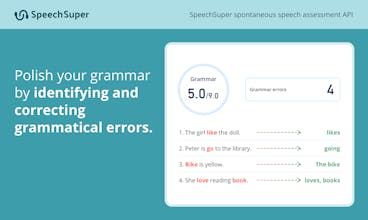 Spontaneous Speech Assessment API gallery image