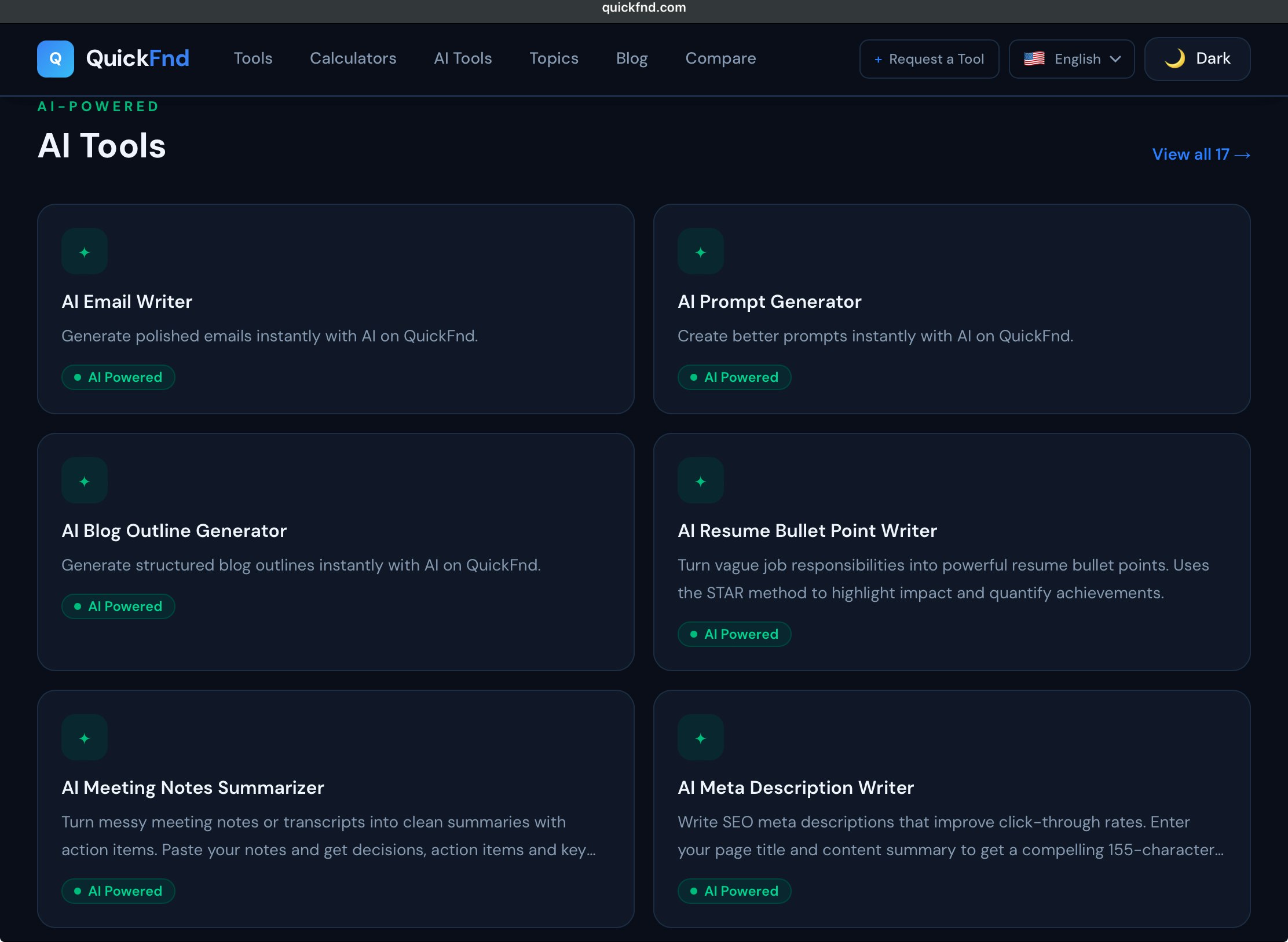 QuickFnd gallery image