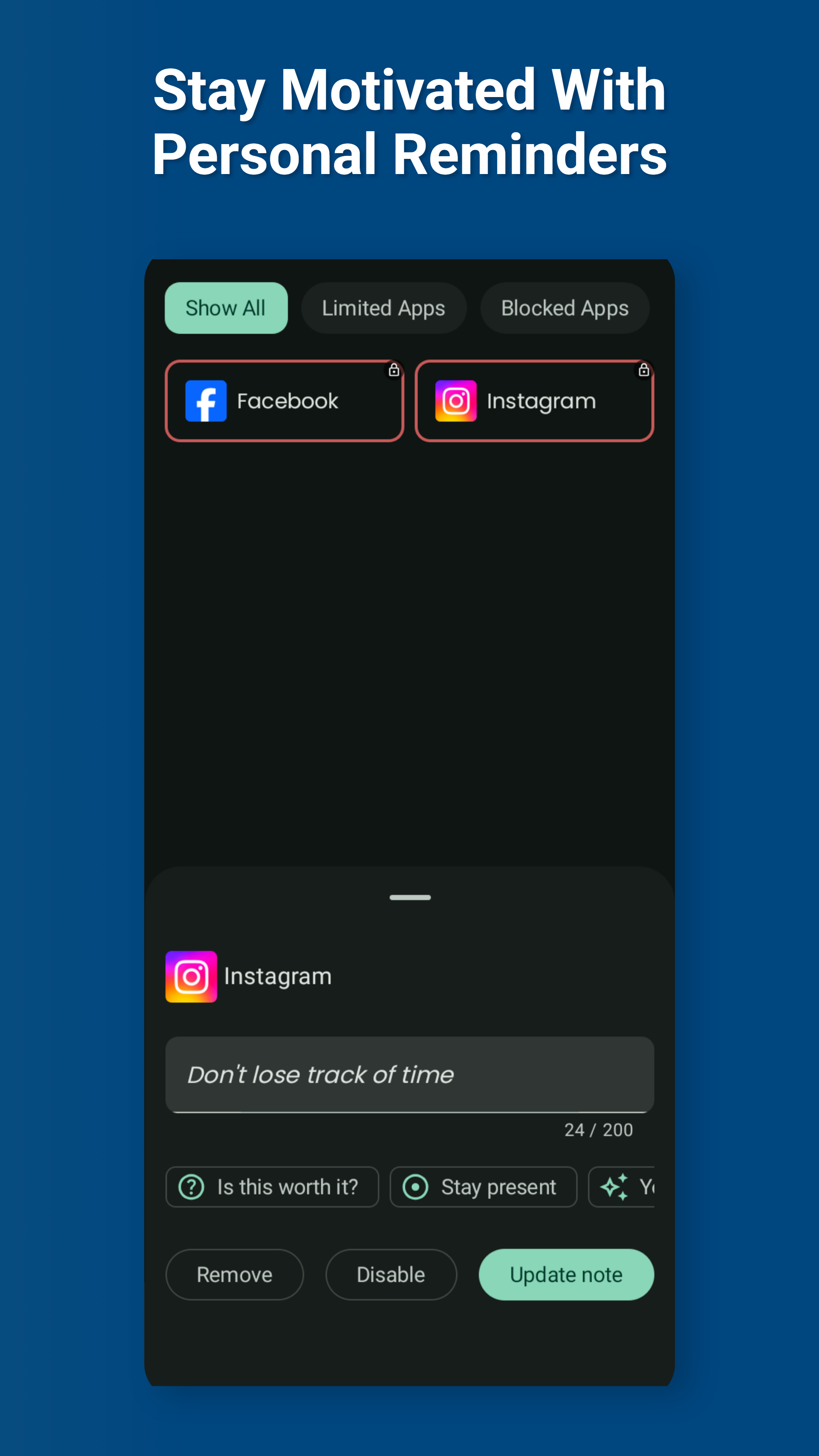Future Self - App Control gallery image