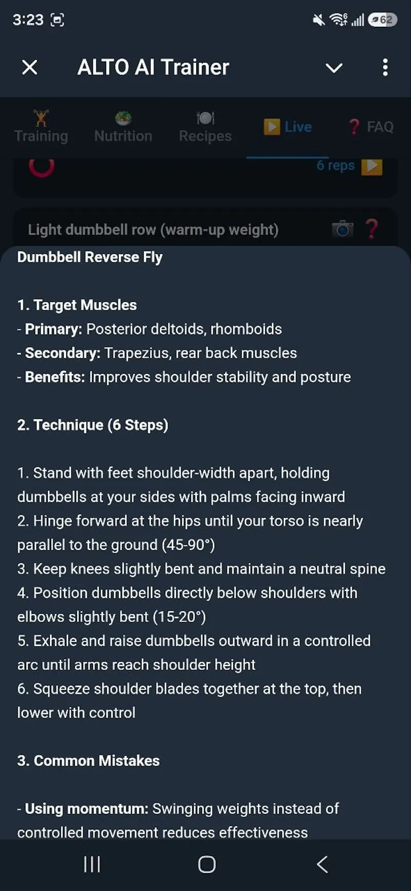 ALTO AI Trainer screenshot 7