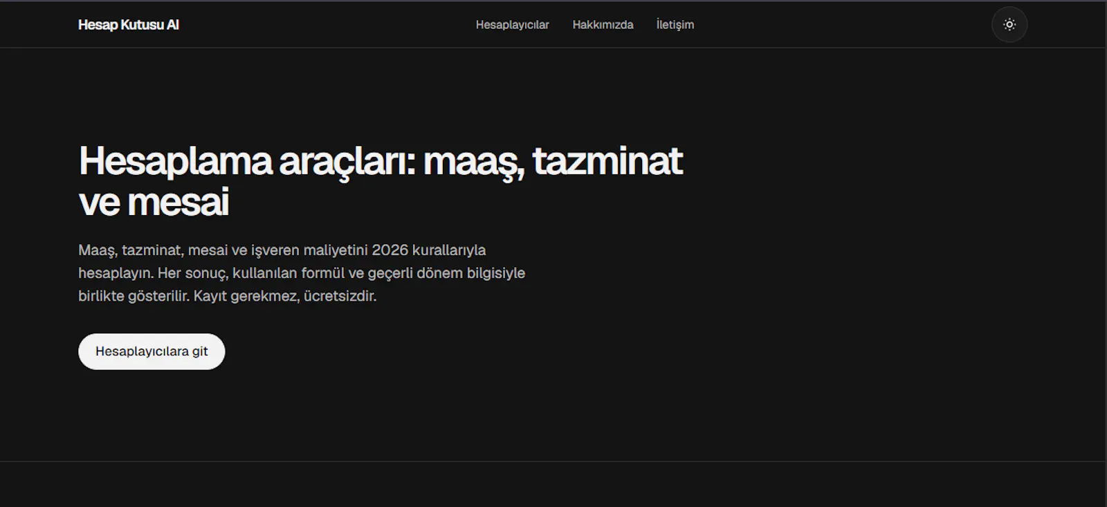 Hesap Kutusu AI screenshot 1