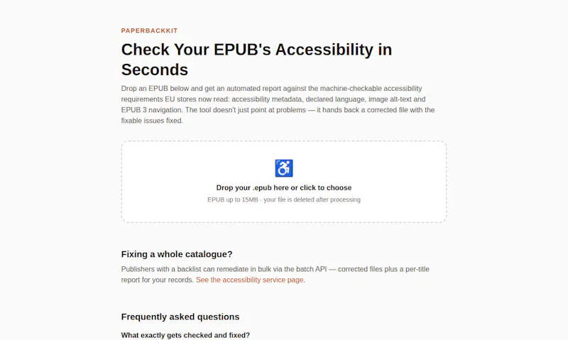 PaperbackKit screenshot 1