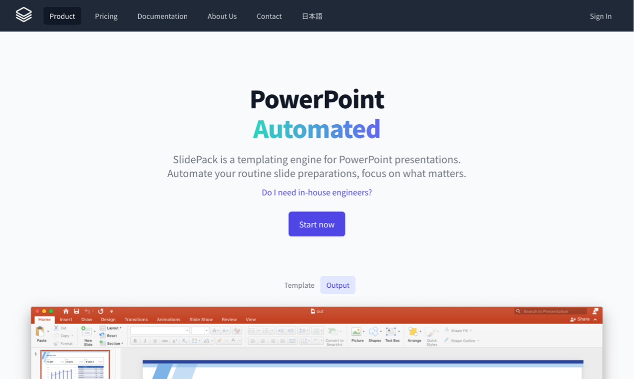 Slidepack media 1