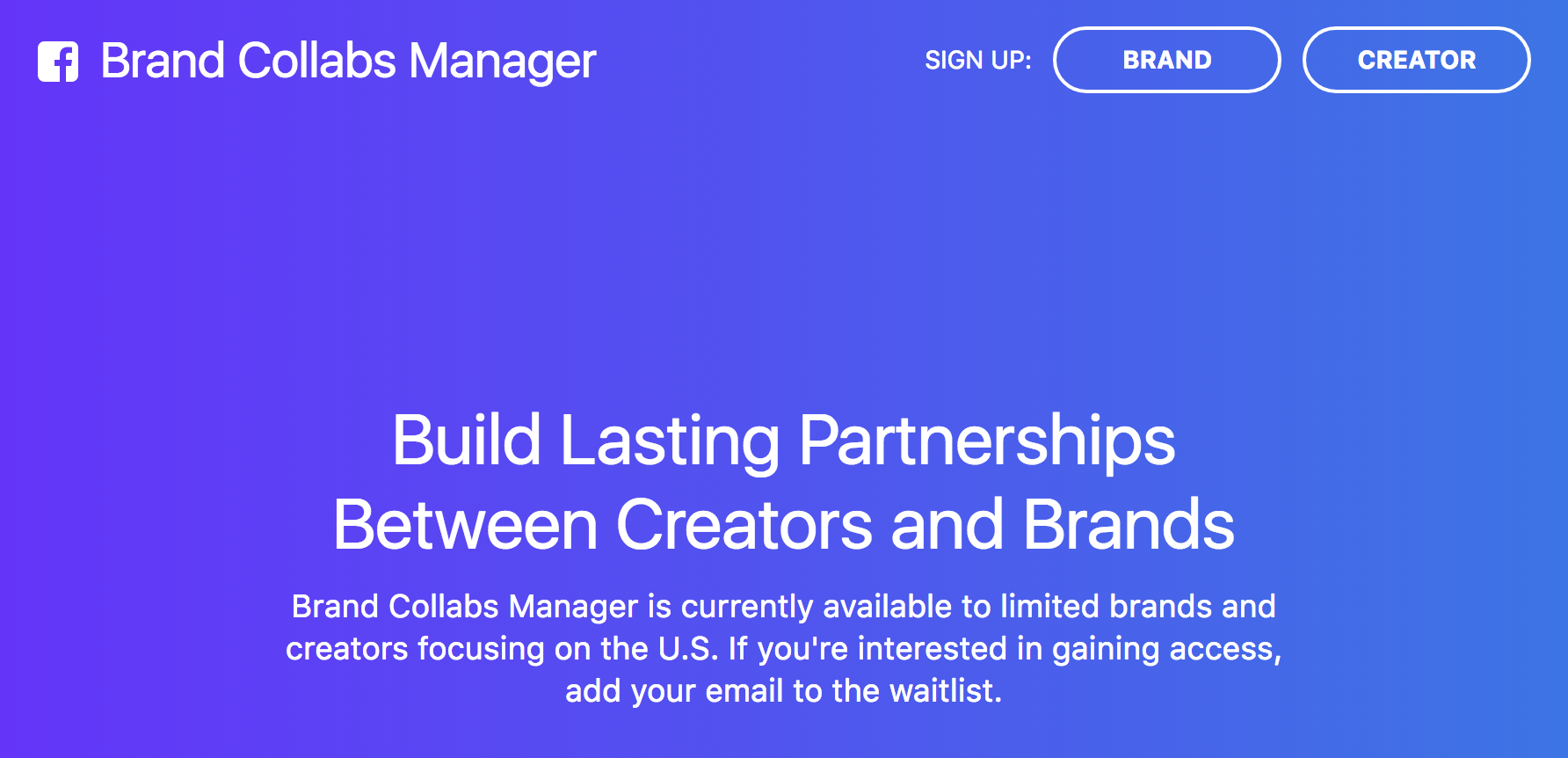 Brand Collabs Manager by Facebook gallery image