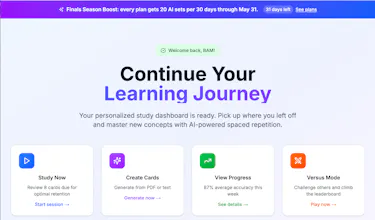 FlashLearnAI-Flashcards & Spaced Recall gallery image