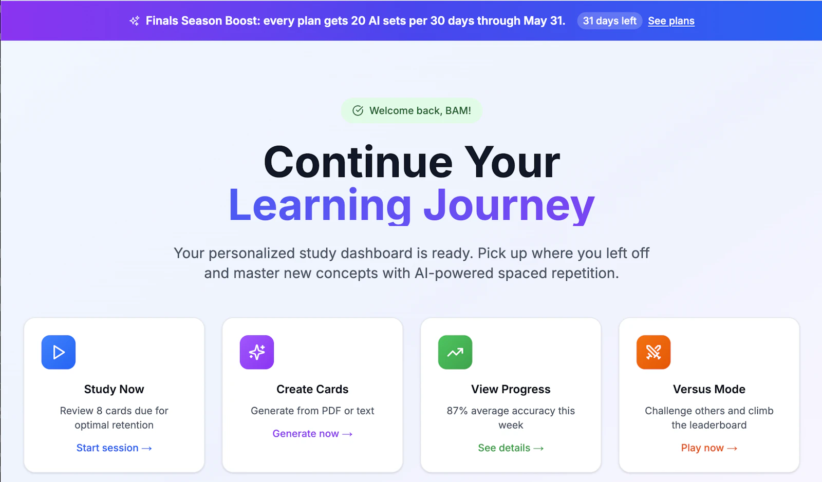 FlashLearnAI-Flashcards & Spaced Recall screenshot 5