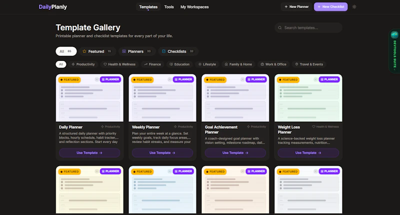 DailyPlanly screenshot 2