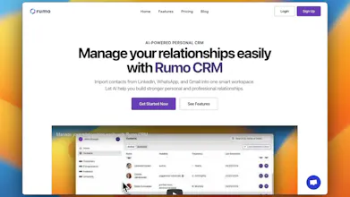 Rumo Personal CRM gallery image