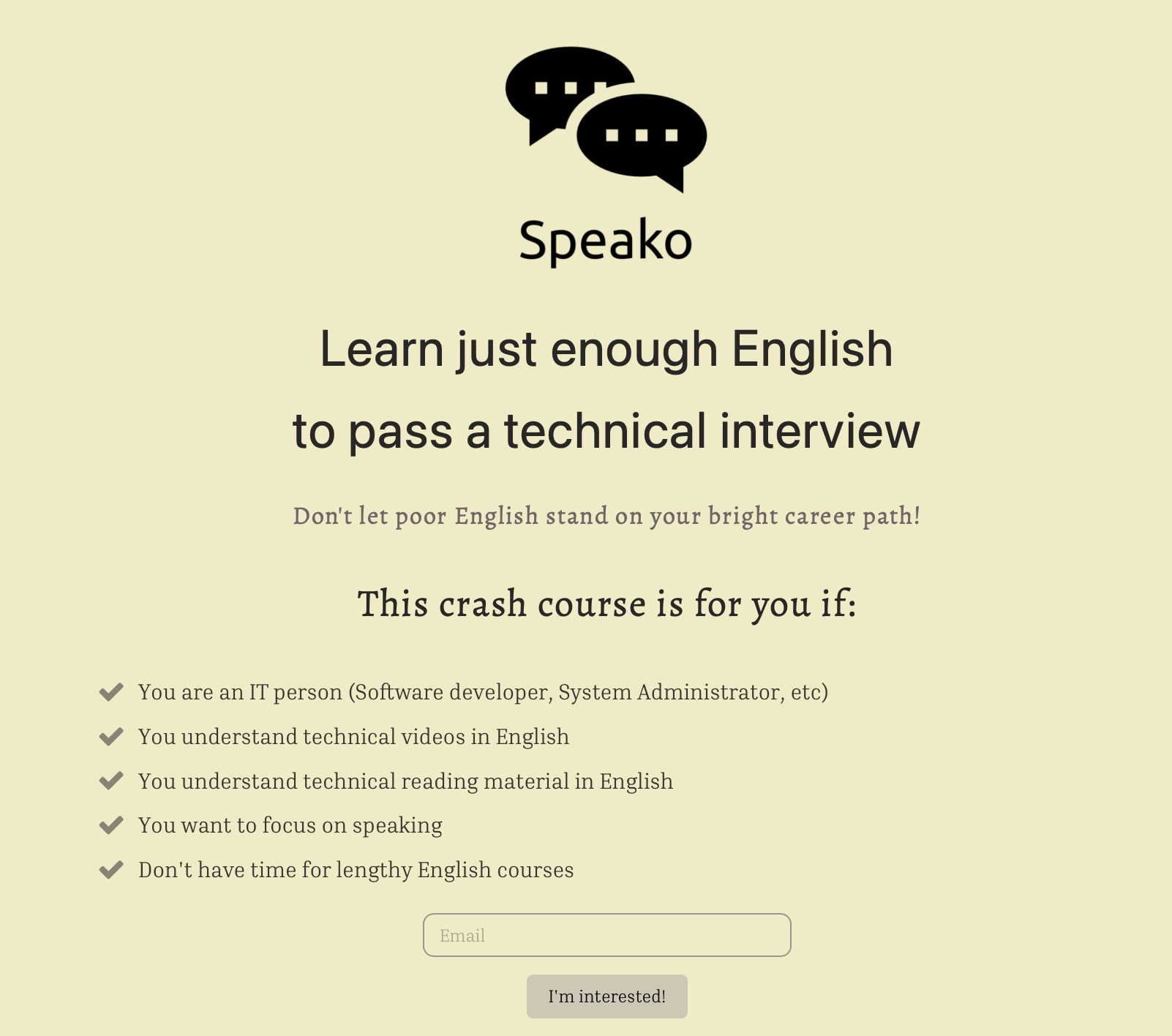 Speako gallery image