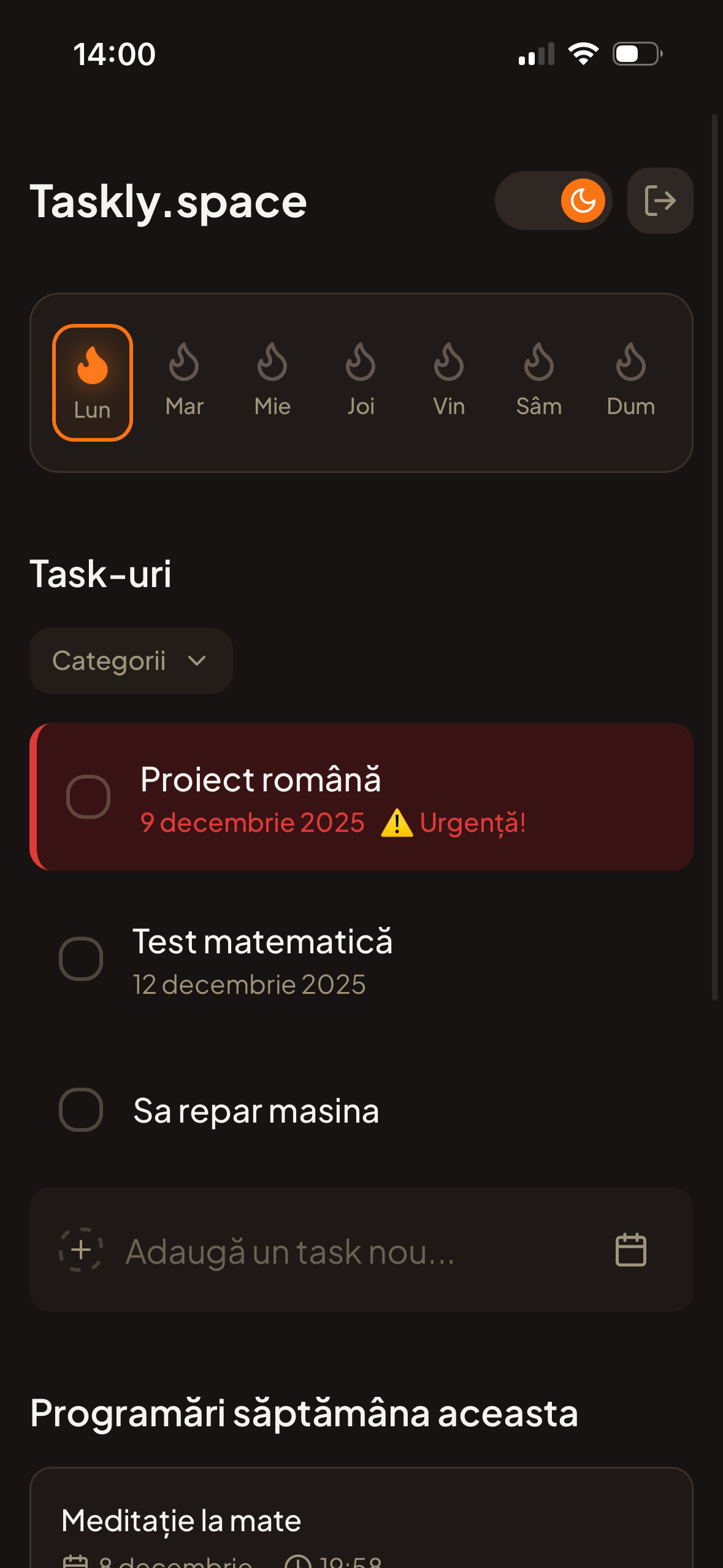 Taskly.Space - Main product screenshot demonstrating key features and user interface