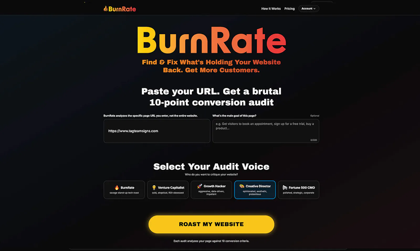 BurnRate screenshot 1