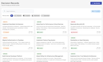 Decision Records gallery image