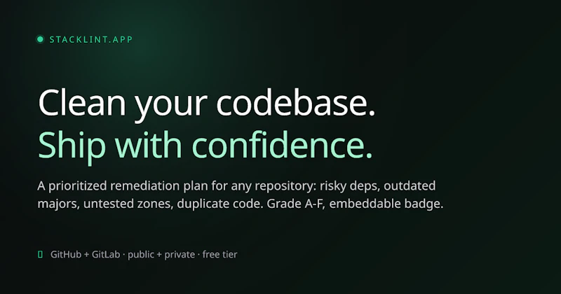 StackLint screenshot 1