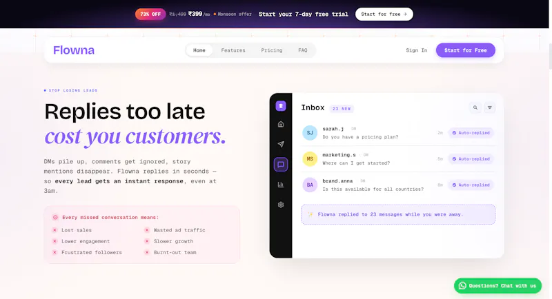 Flowna screenshot 3