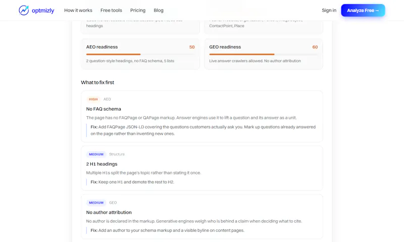 Optmizly screenshot 6